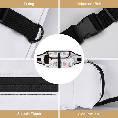Stella - Pug Treat Training Pouch | Outdoor Storage Waist Bag