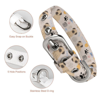 Ace - Adjustable Pug Collar