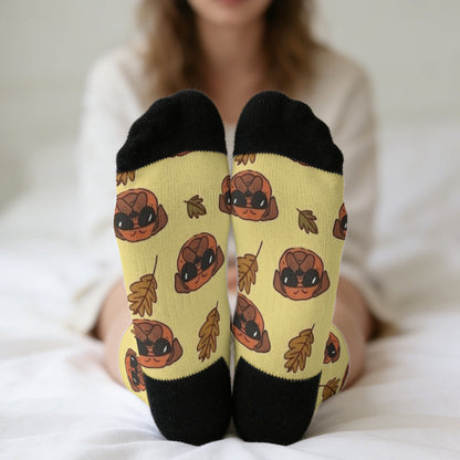 Zoey - Funny Pug Socks | Unisex  Crew Socks