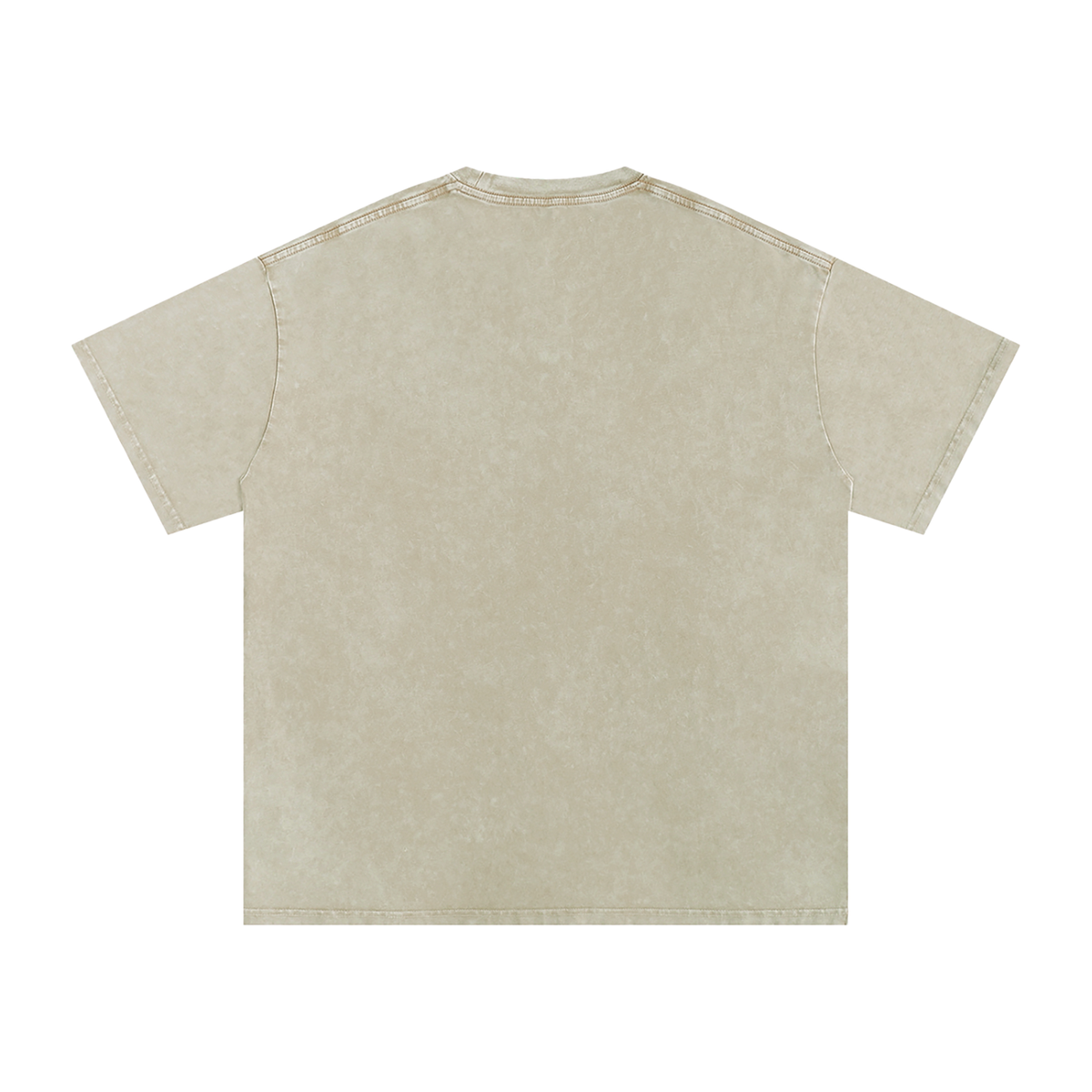 Cleo - Snow Washed Pug T-Shirt – Oversized Heavyweight Cotton