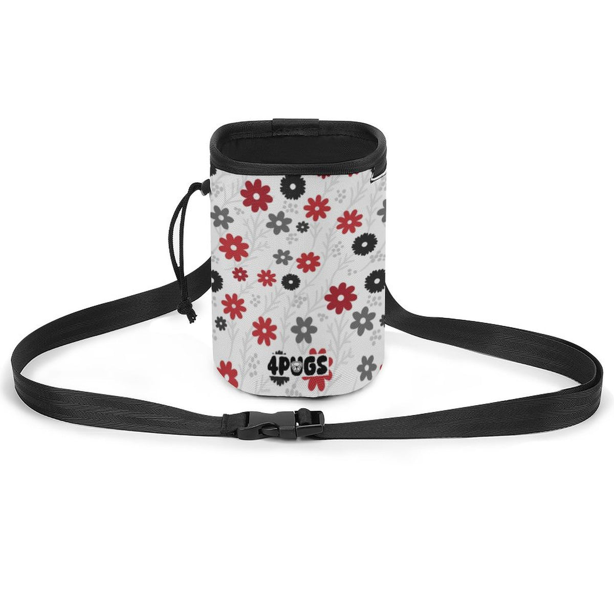 Ginger - Pug Treat Training Pouch | Portable Bait Bag with Waist Clip