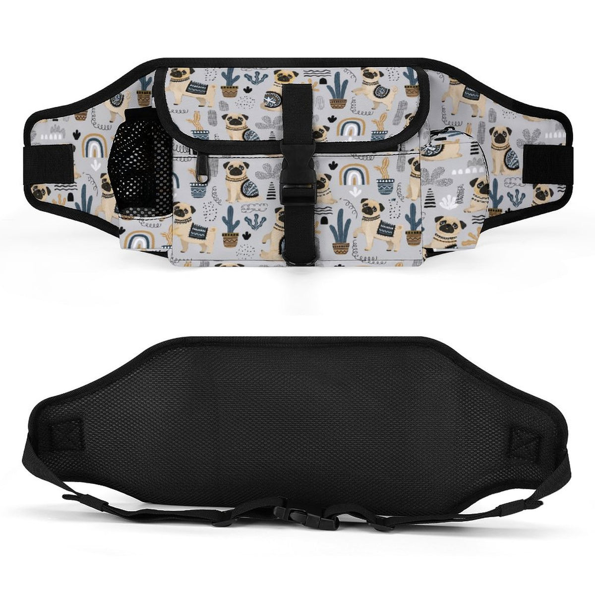 Zoey - Pug Treat Training Pouch | Outdoor Storage Waist Bag