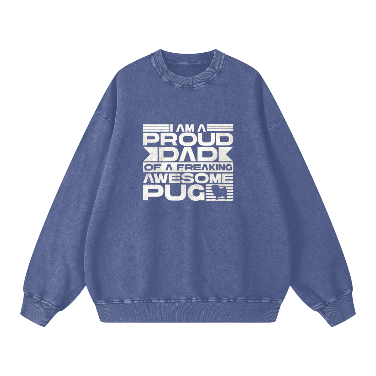 Peanut - Snow Washed Oversized Sweatshirt