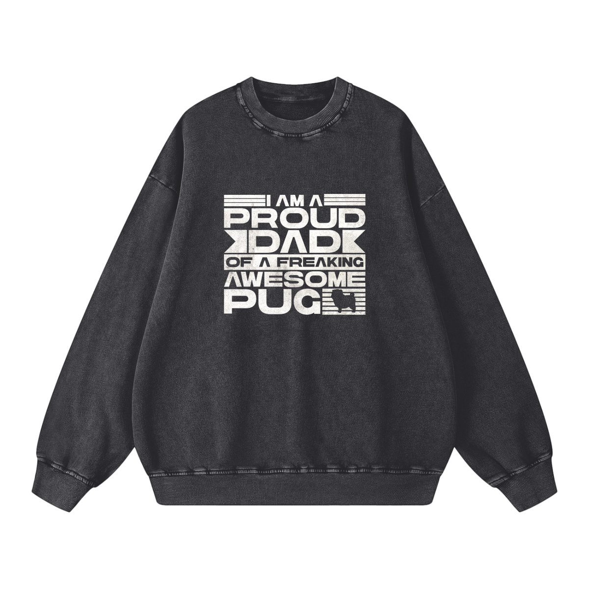 Peanut - Snow Washed Oversized Sweatshirt
