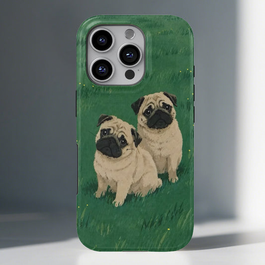 Piper  - Dual-Layer Pug  Phone Case