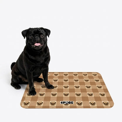 Lola  - Premium Leather Dog Food Mat