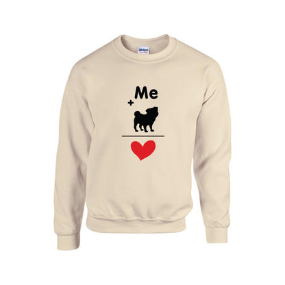 Luna - Unisex Cotton Sweater for Pug Lovers