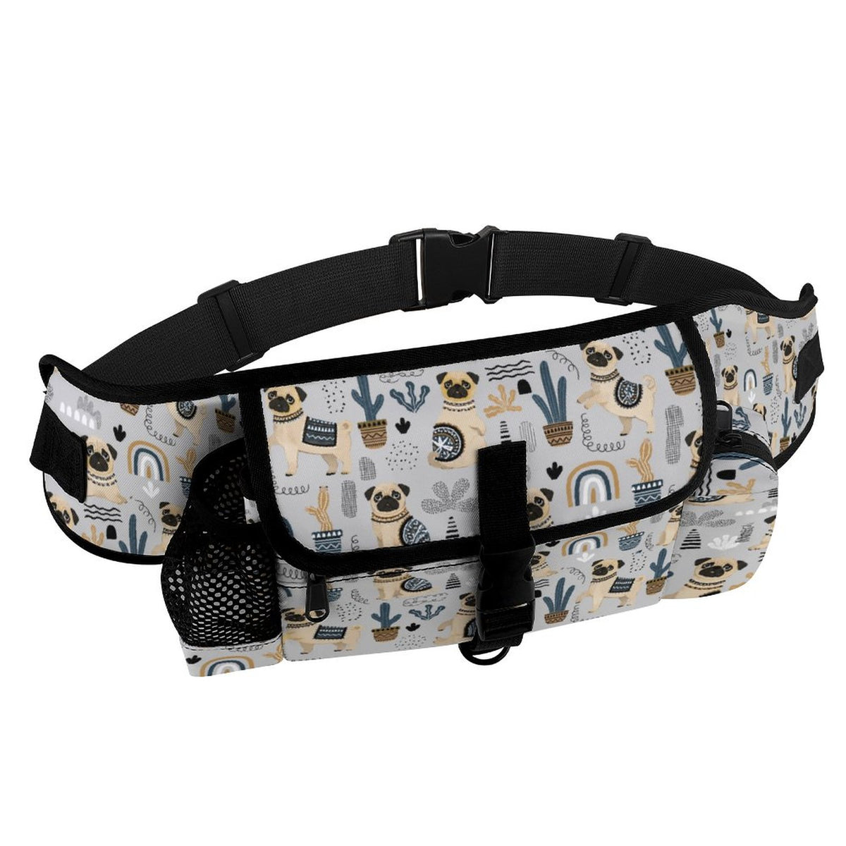 Zoey - Pug Treat Training Pouch | Outdoor Storage Waist Bag