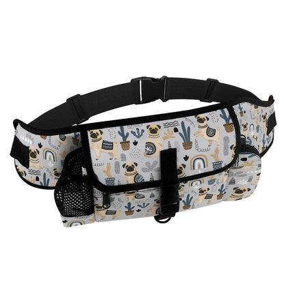 Zoey - Pug Treat Training Pouch | Outdoor Storage Waist Bag