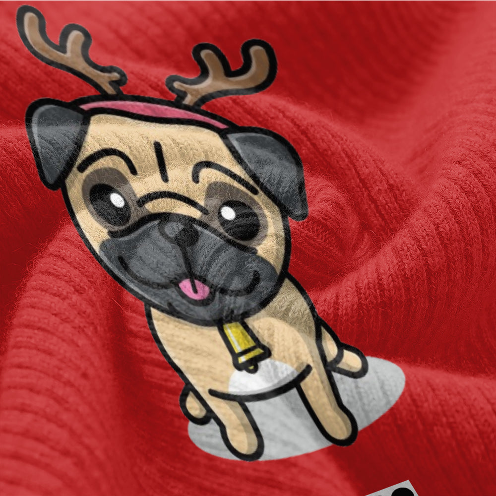 Buddy -Pug Wool Sweater
