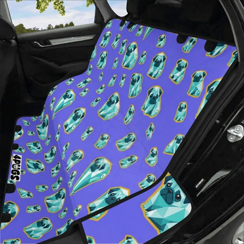 Luna - Waterproof Pug Car Seat Cover