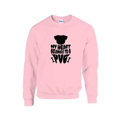 Enzo  - Unisex Cotton Sweater for Pug Lovers