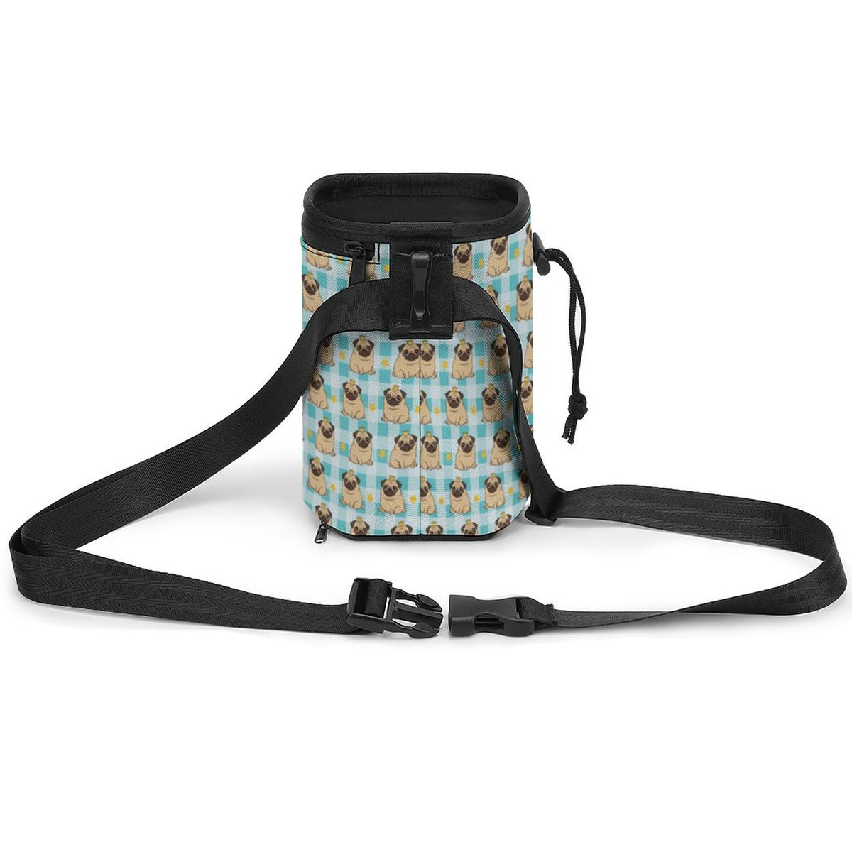 Roxy - Pug Treat Training Pouch | Portable Bait Bag with Waist Clip