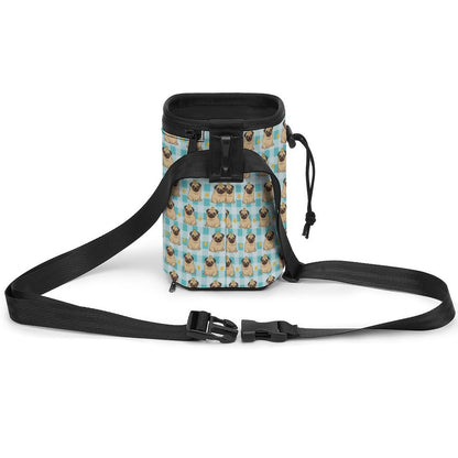 Roxy - Pug Treat Training Pouch | Portable Bait Bag with Waist Clip