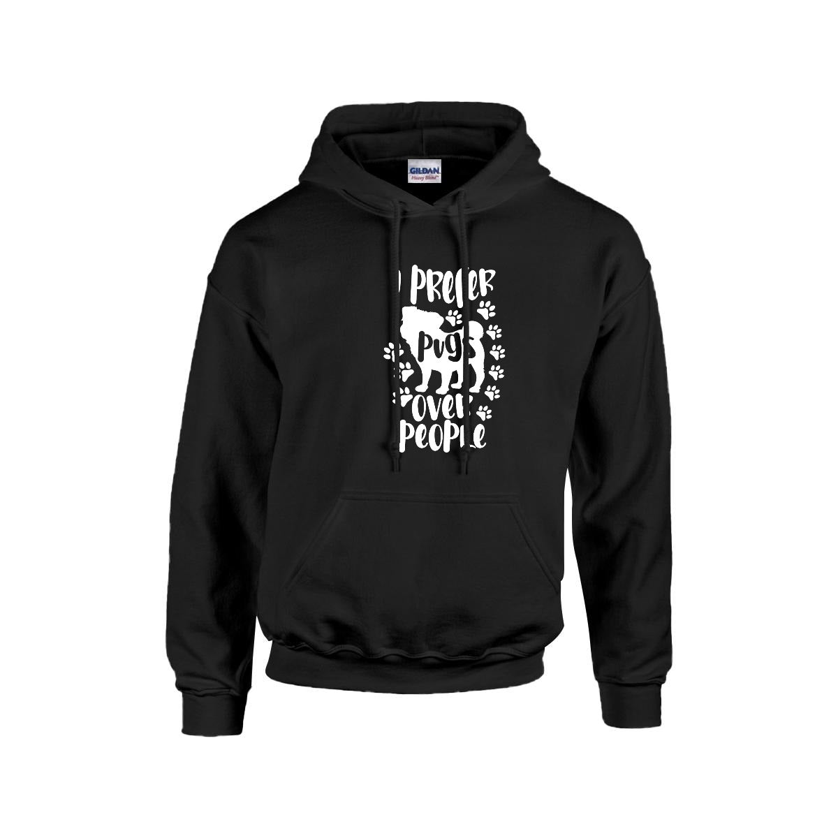 Charlie - Pug Lover Hoodie – Essential Unisex Cotton Sweatshirt