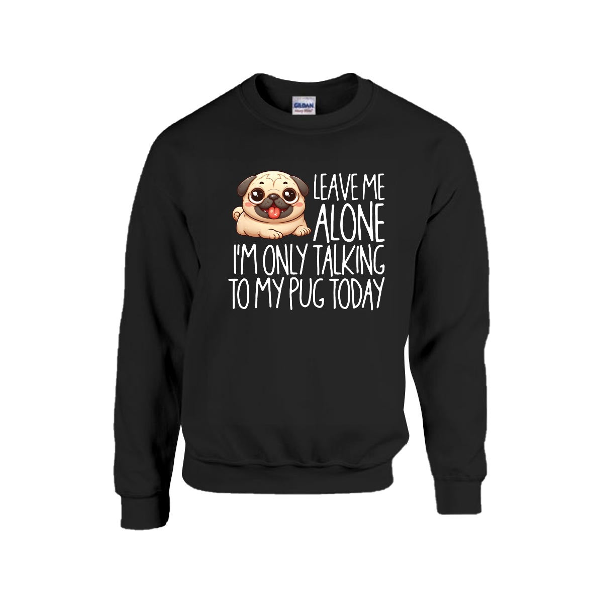 Bronx - Unisex Cotton Sweater for Pug Lovers