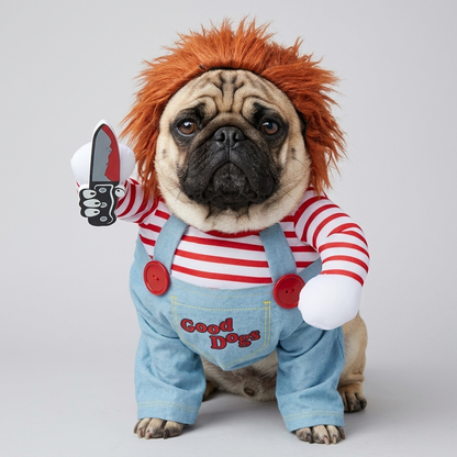 pug horror doll costume