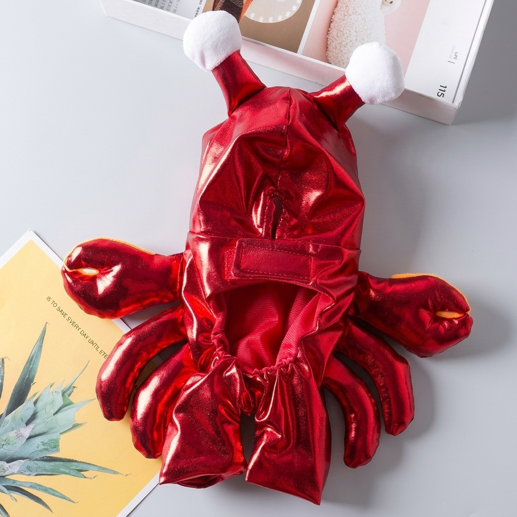 warm cotton crab costume for pugs