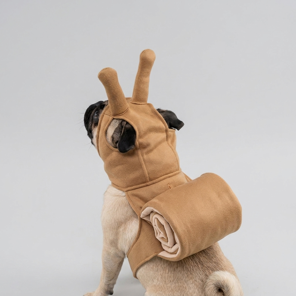 pug halloween shell outfit