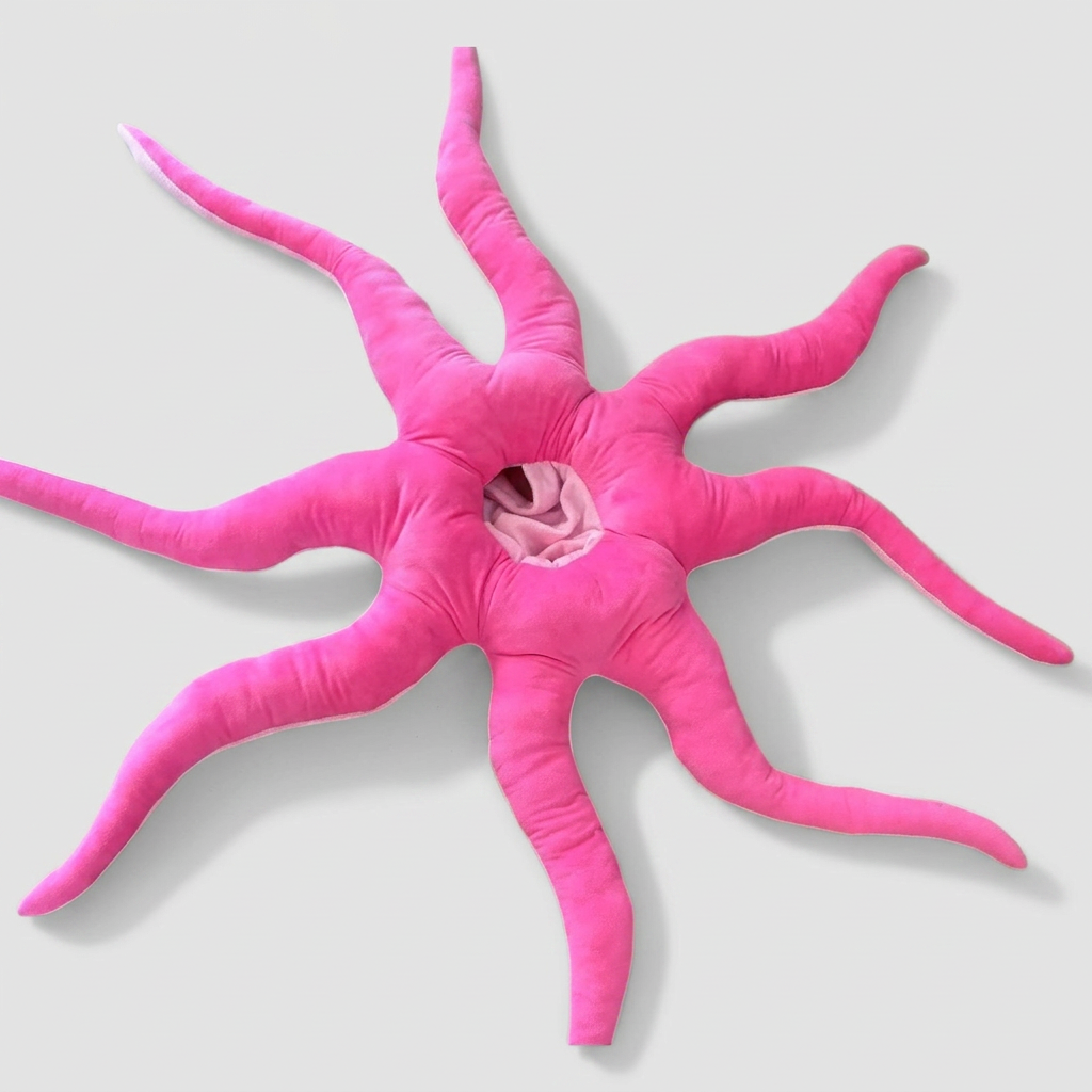 pug in plush octopus halloween outfit
