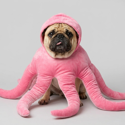 120cm octopus costume for pugs