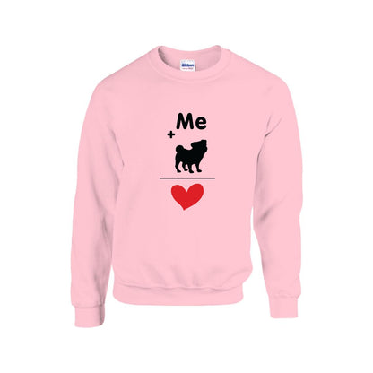 Luna - Unisex Cotton Sweater for Pug Lovers