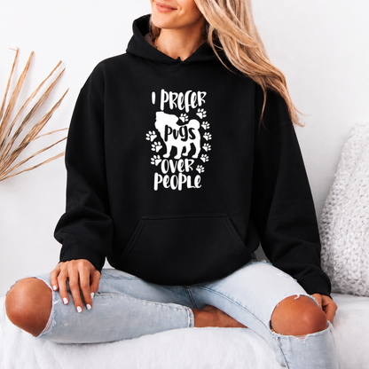 Charlie - Pug Lover Hoodie – Essential Unisex Cotton Sweatshirt