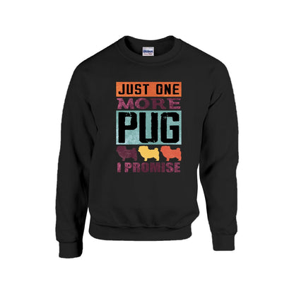 Bear - Unisex Cotton Sweater for Pug Lovers