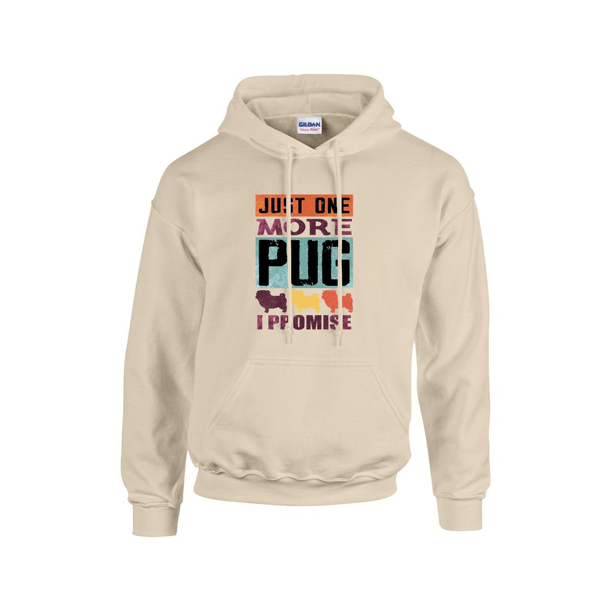 Zara  - Pug Lover Hoodie – Essential Unisex Cotton Sweatshirt