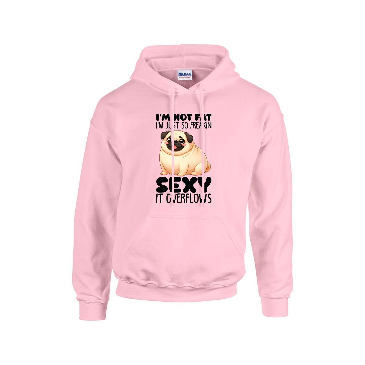Atlas  - Pug Lover Hoodie – Essential Unisex Cotton Sweatshirt