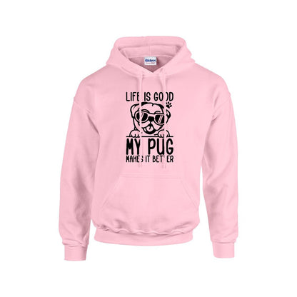 Lulu   - Pug Lover Hoodie – Essential Unisex Cotton Sweatshirt