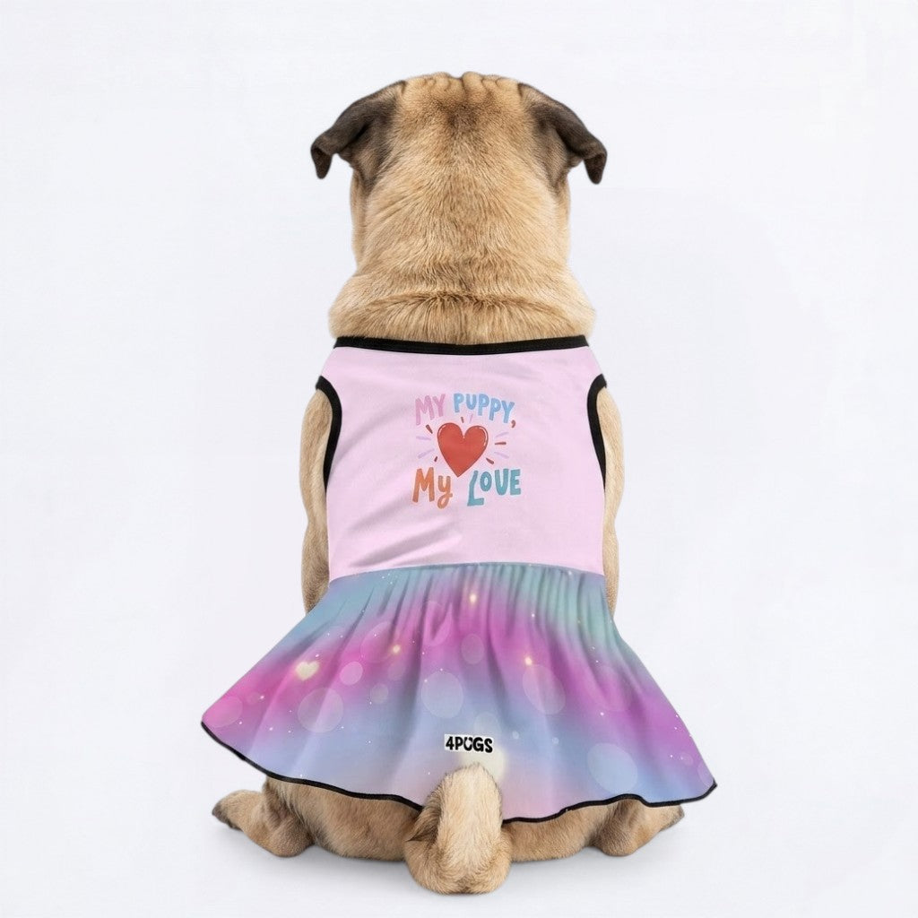 Zoe  - Pug Princess Dress