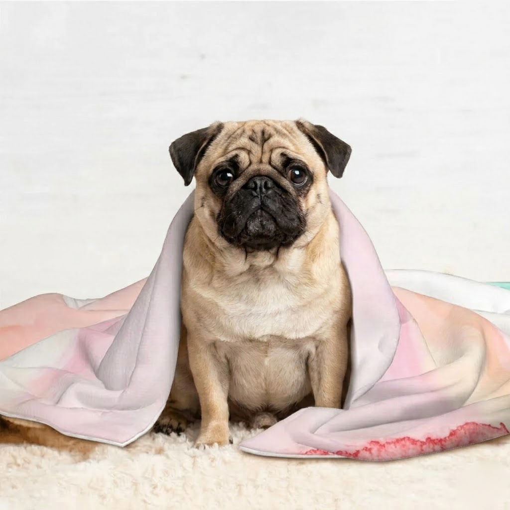 Finn - Pug Blanket