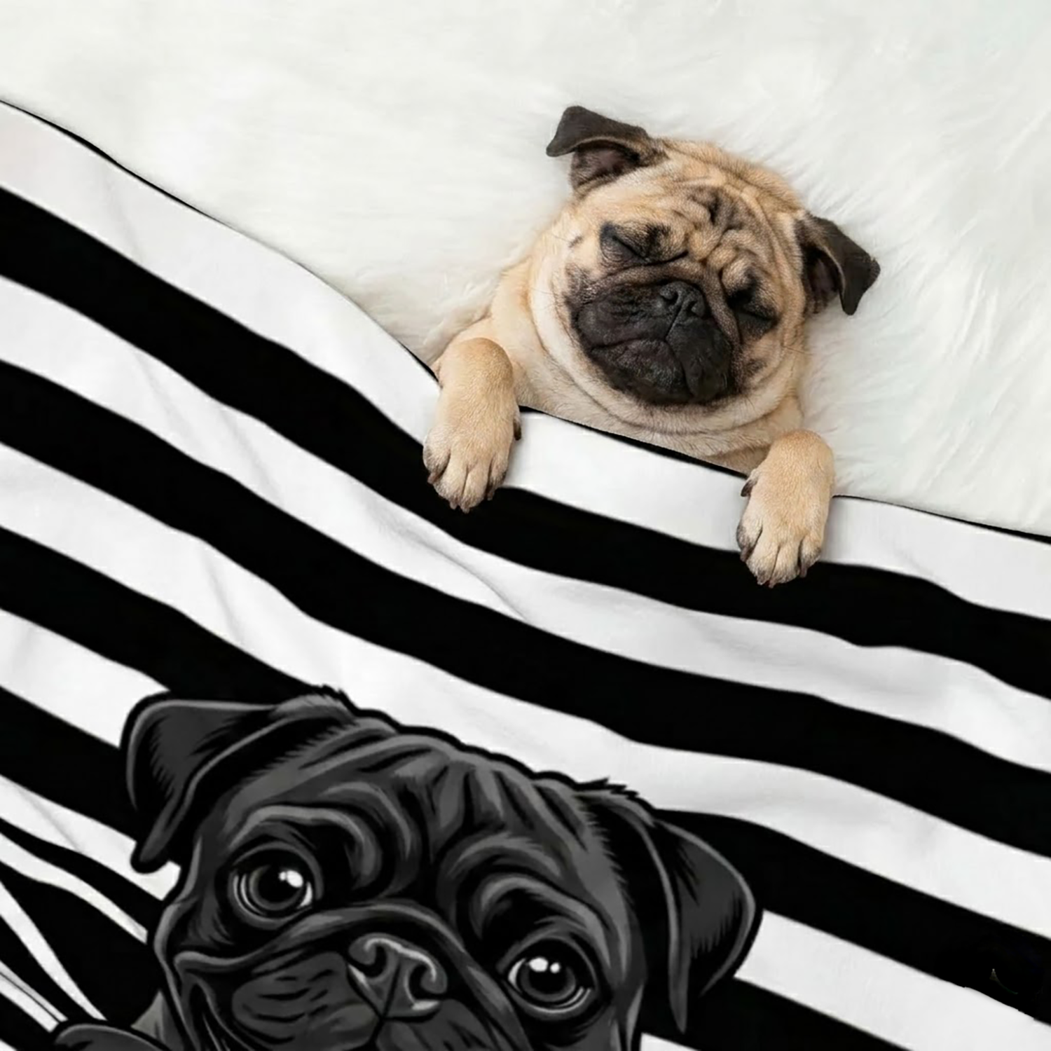 Daisy - Pug Blanket