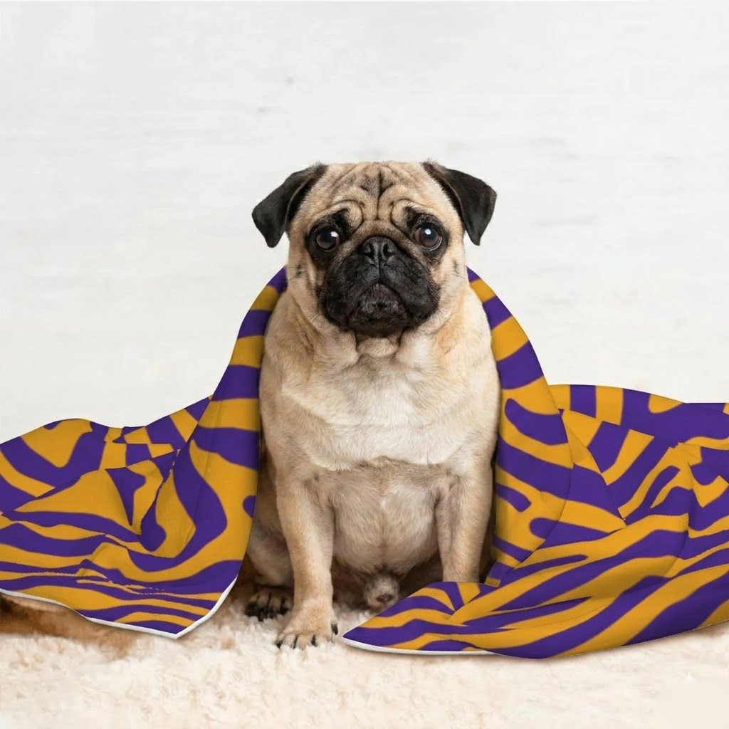 Ace - Pug Blanket