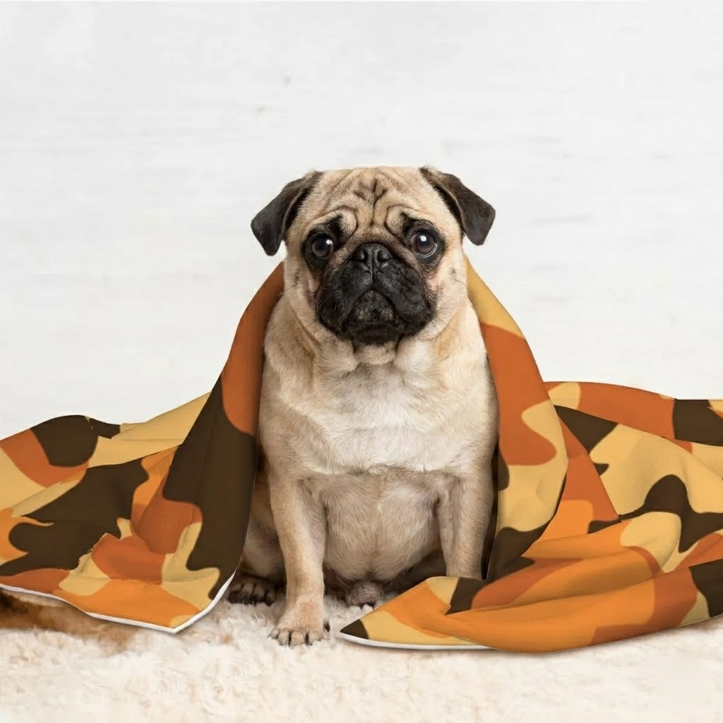 Scout - Pug Blanket