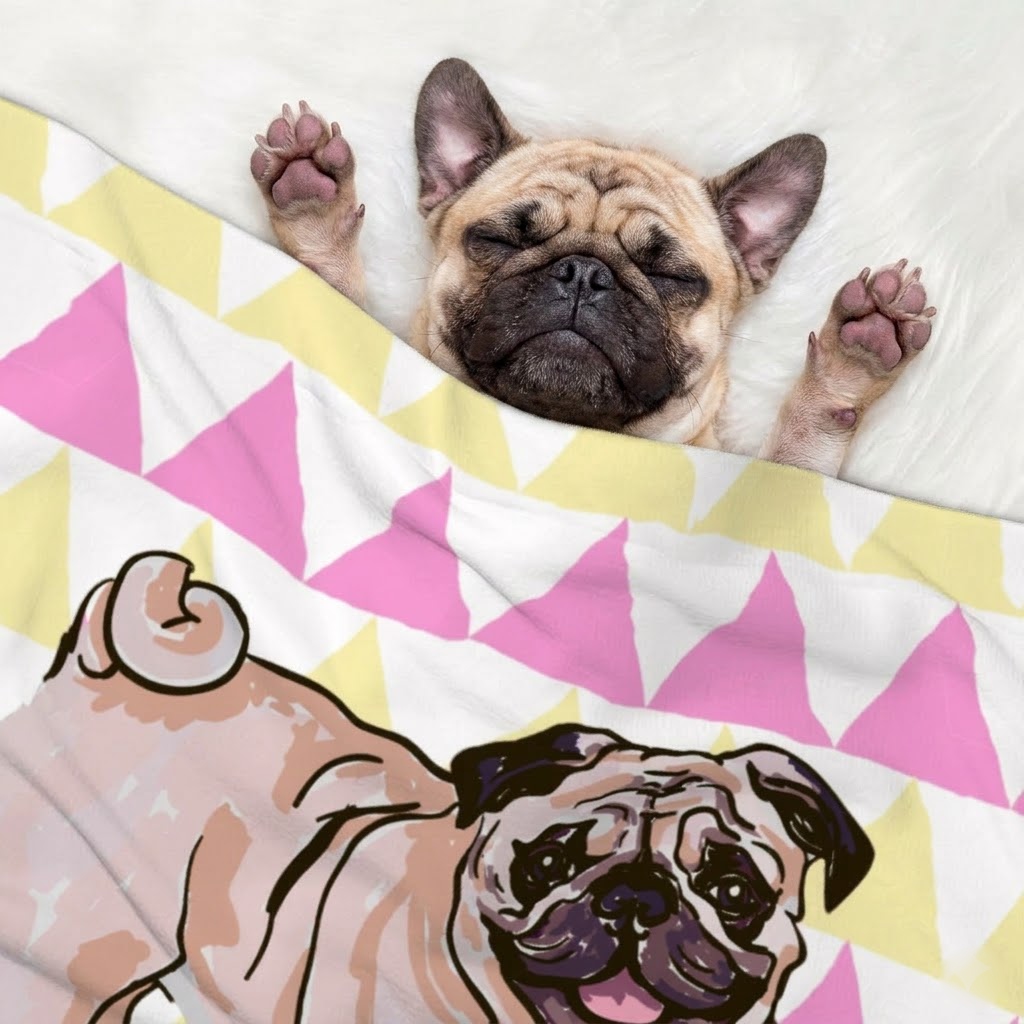 Lola - Pug Blanket