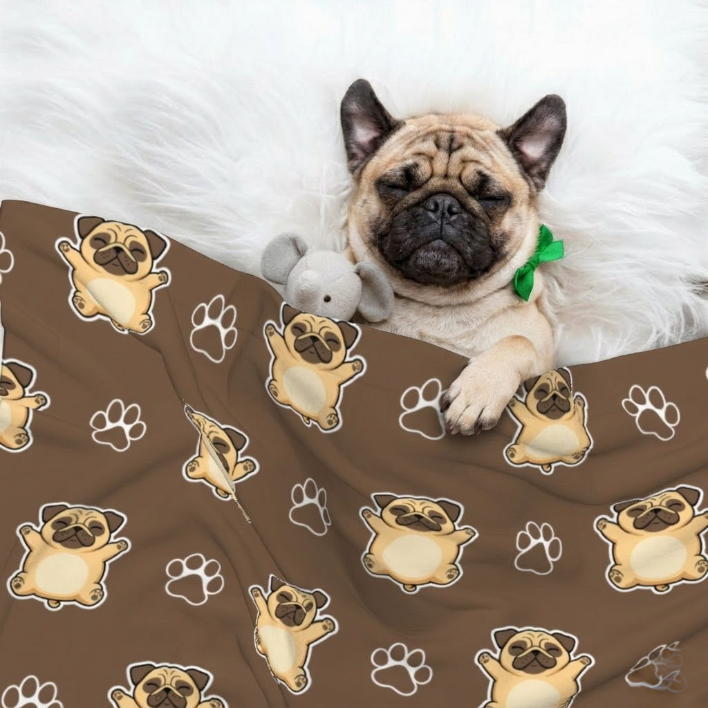 Roxy - Pug Blanket