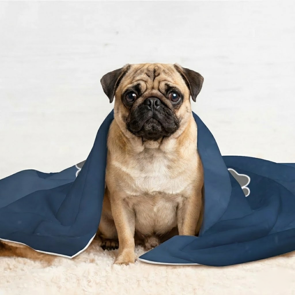 Sage - Pug Blanket