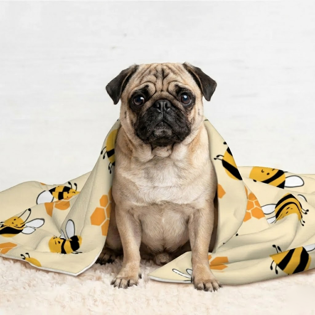Zoey - Pug Blanket