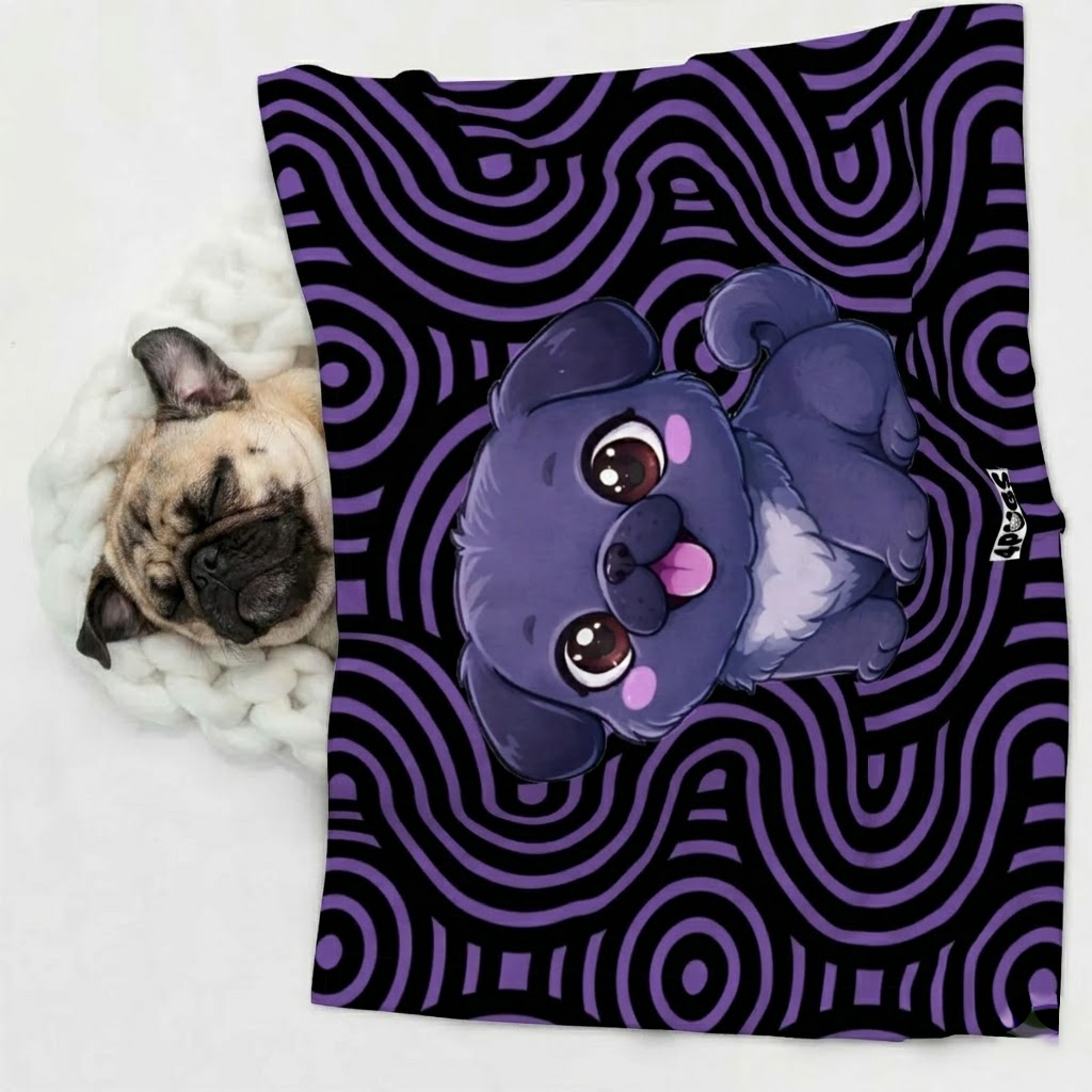 Atlas - Pug Blanket