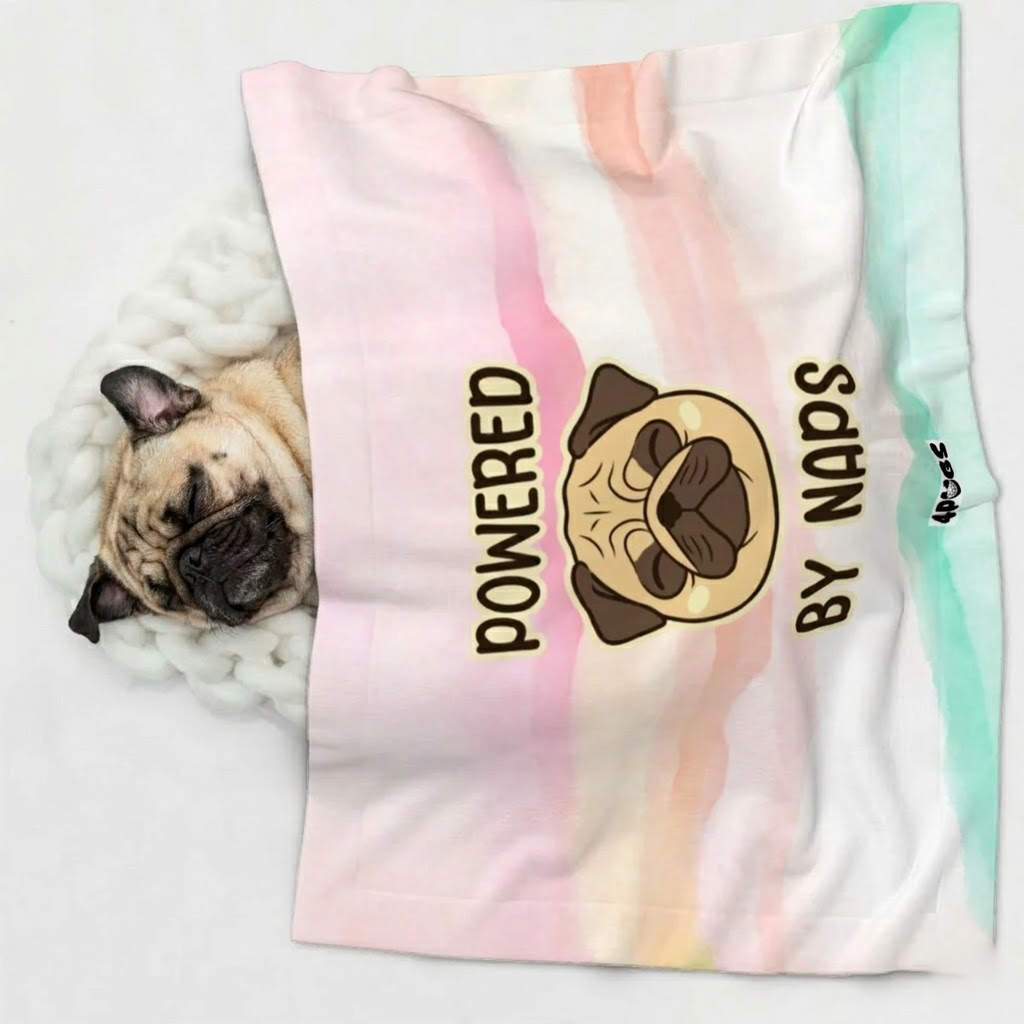 Finn - Pug Blanket