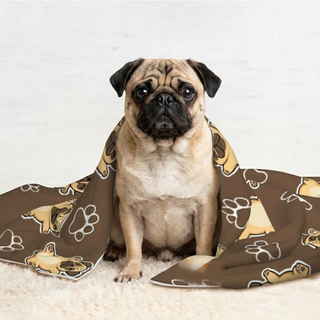 Roxy - Pug Blanket