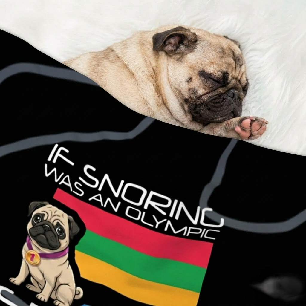 Leo - Pug Blanket
