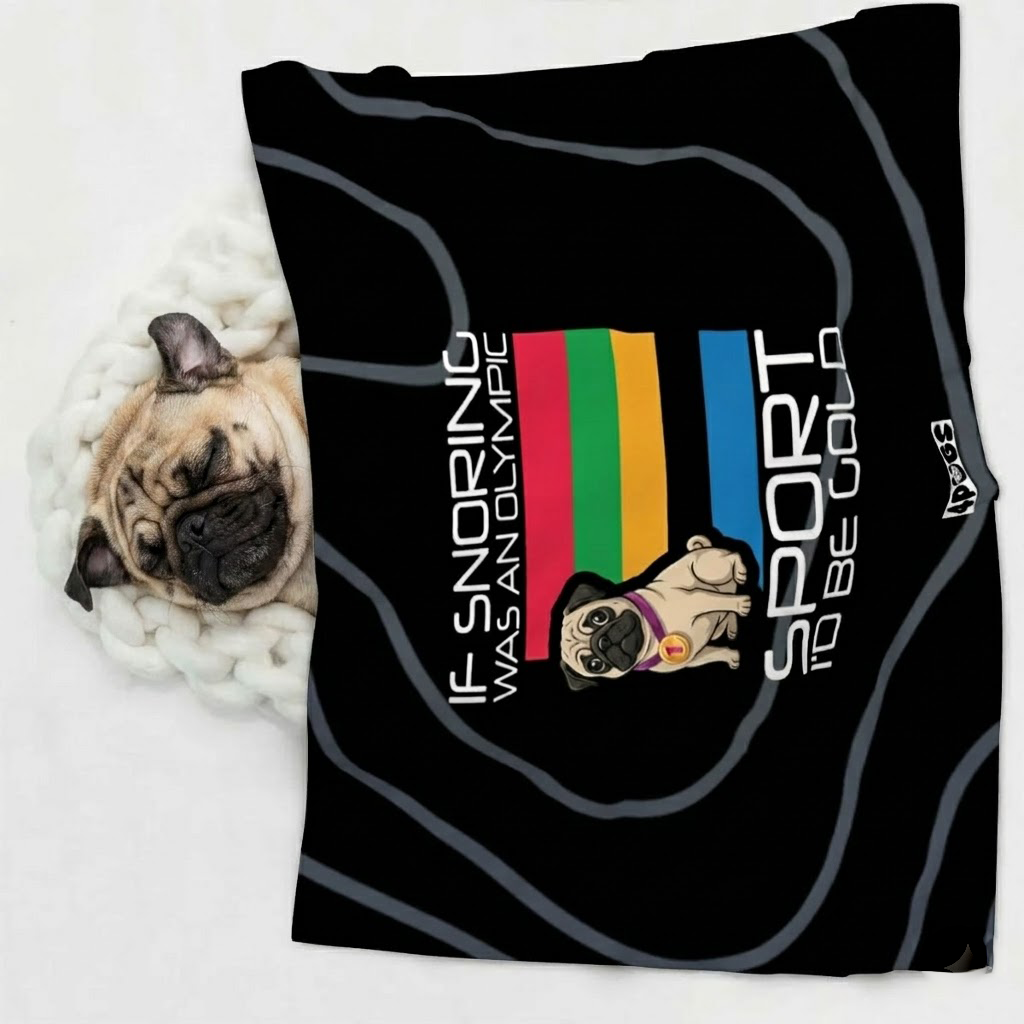 Leo - Pug Blanket