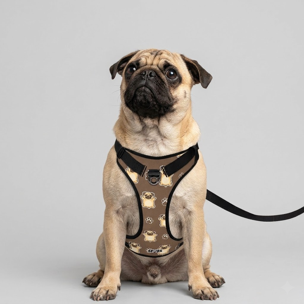 Bear - Pug Dog Harness