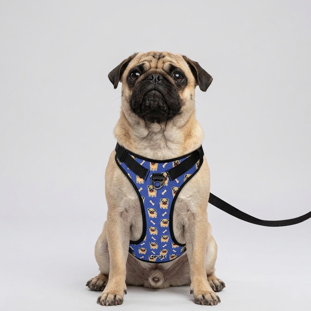 Bruno - Pug Dog Harness