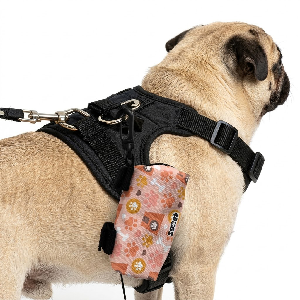Cloe - Pug Poop Bag Holder