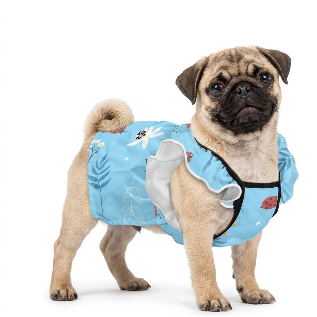 Princess - pug summer fashion
