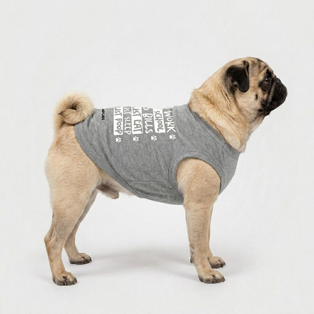 Daisy - Pug Sleeveless Vest